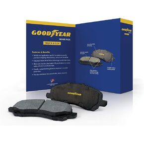 Goodyear Slotted Chamfered Ceramic Front Brake Pad For Chrysler,Dodge & More GYD591
