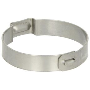 Oetiker 15500020 Stainless Steel Hose Clamp with Mechanical Interlock, One Ear, Clamp ID Range 30 mm (Closed) - 33.1 mm (Open) (Pack of 25)