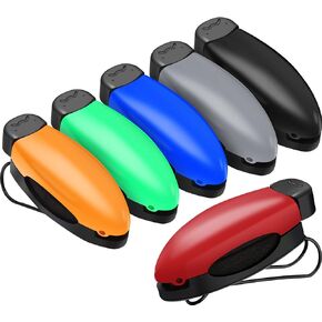 Tallew 6 Pcs Car Glasses Holders Sunglasses Holder Clip Glasses Sun Visor Clip Eyeglasses Mount for Sunglasses Car Supplies (Black)