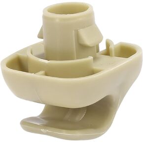 X AUTOHAUX Beige Car Plastic Sun Visor Hook Clip Bracket Retainer 88217S04003ZA for Honda Accord 1998-2003 for Honda Civic 1996-2008 for Honda Civic 2003-2011