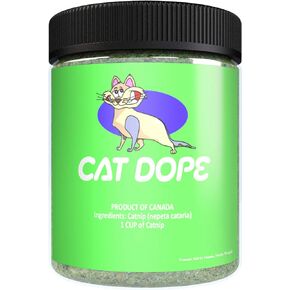 Catnip, 100% Natural Cat Nip Blend That Energizes and Excites Cats, Safe & Non-Addictive Catnip Treats Used For Cat Play, Cat Training, & New Catnip Toys