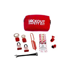 7149 Basic Electrical Lockout Tagout Kit with Hasps, Safety Padlocks, Lockout Tags and Circuit Breaker Lockout Devices