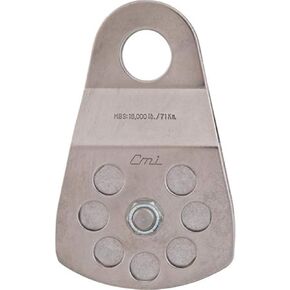 CMI 3" Single Pulley with Aluminum Sheave and Stainless Steel Sideplates - RP105