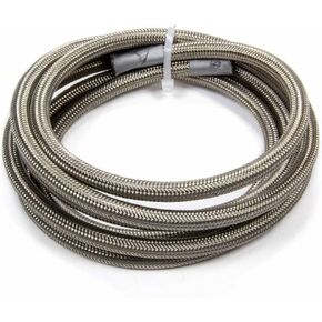 Fragola Performance Systems 601526#6 Ptfe Hose W/Cover 15 Feet Black