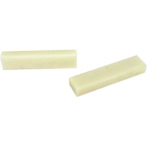 2pc. Bone Nut Blanks for Cigar Box Guitar