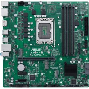 NVMe SSD M.2 slots,4 ASUS Pro Q670M-C-CSM LGA 1700 (Intel 12th Gen & Intel vPro) mATX Motherboard (PCIe 4.0, DDR5 4800, 2xNVMe SSD M.2, USB 3.2 Gen 2, ASUS Boot), Black