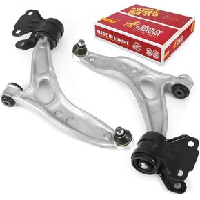 Made in Europe - Metrix Premium Front Left & Right Lower Control Arm and Ball Joint Assembly RK622788 & RK622753 Fits 2013-2017 Ford C-Max, 2012-2018 Ford Focus SE, Electric and Titanium Sub models