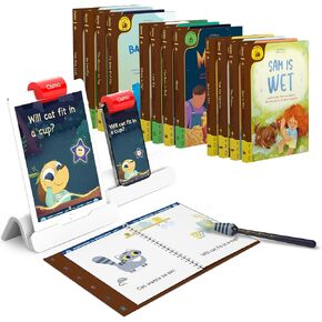 Osmo - Reading Adventure - Beginning to Read Kit for iPad & iPhone - 12 Books - Ages 5-7 - Builds Reading Proficiency, Phonics, Learn to Read, Comprehension & Sight Words (Osmo Base Included) in Kuwait