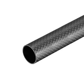 uxcell Carbon Fiber Tube 16x14x330mm for RC Airplane Quadcopter Black Tube 3K Roll Wrapped Matt Surface