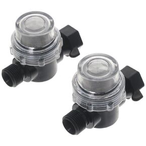 2PCS Pipeline, Plastic Pre Filtration for Tap Water, Strainer
