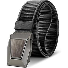 KEMISANT Stretch Belt Men-Adjustable Tactical Work Belt Gift For Men Rigger Heave Duty-Fun Buckle