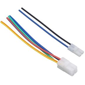 CDI Cable Wire Harness Plug 4+2 Pin Aftermarket Replacement Parts Compatible for Gy6 4 Stroke 50cc 150cc Scooter Moped ATV Go Kart Taotao Jonway Sunl Motorcycle Etc.