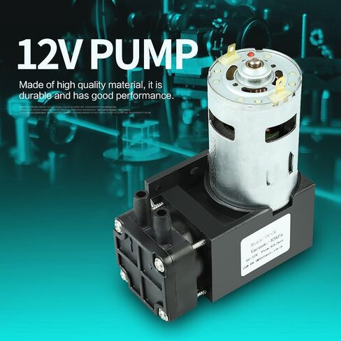 FTVOGUE Oilless Vacuum Pump DC12V 42W Mini Brush Piston Pressure Pump Flow 40L/min in Saudi Arabia