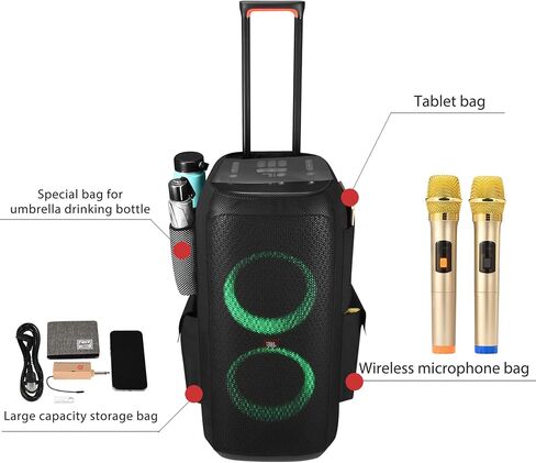 غطاء حماية من الغبار لمكبر الصوت مقاوم للخدش متوافق مع مكبر صوت الحفلات المحمول JBL Partybox 310 in Kuwait