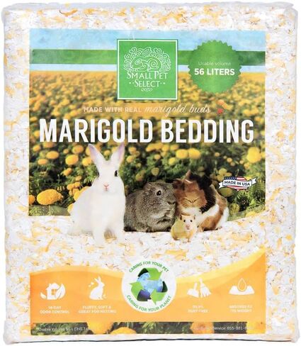 Tide Small Pet Select - Natural Paper Bedding with Real Marigold Buds, 56L in Saudi Arabia