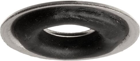 أجزاء صغيرة 304 من الفولاذ المقاوم للصدأ، لمسة نهائية سادة، حجم فتحة 1/4 بوصة، معرف 0.2550 بوصة، سمك اسمي 0.0730 بوصة (عبوة من 100 قطعة) in Kuwait