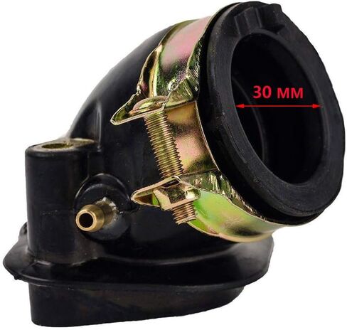 GY6 125cc 150cc مدخل الأنابيب المنوع طوقا للدراجات البخارية الذهاب عربات ATV الدراجة سكوتر الكثبان الرملية عربات التي تجرها الدواب 152QMI 157QMJ المحرك in Kuwait