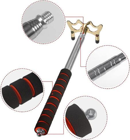Retractable Billiards Pool Cue Stick Bridge with Brass Bridge Head, Billiards Pool Cue Accessory in Saudi Arabia