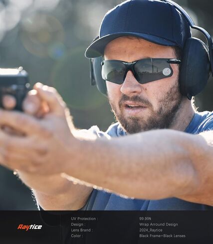 Shooting Glasses Hunting Safety Glasses Eye Protection for Shooting Range Lenses are produced by Carl Zeiss Vision Sunlens-Black in Saudi Arabia