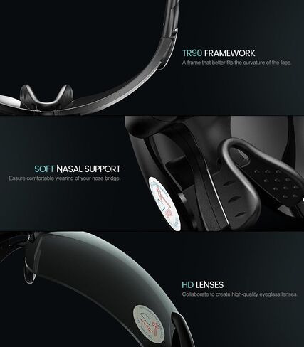 Shooting Glasses Hunting Safety Glasses Eye Protection for Shooting Range Lenses are produced by Carl Zeiss Vision Sunlens-Black in Saudi Arabia