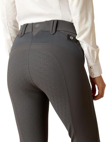 Ariat Women's Tri Factor X Bellatrix Full Seat Breech, Ebony, 26 Long in Saudi Arabia