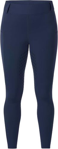 Kerrits Women's Coolcore Full Leg Grip Horse Riding Tights – Cooling Equestrian Leggings, Silicone Grip, Pockets in Saudi Arabia