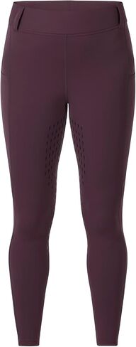 Kerrits Women's Coolcore Full Leg Grip Horse Riding Tights – Cooling Equestrian Leggings, Silicone Grip, Pockets in Saudi Arabia