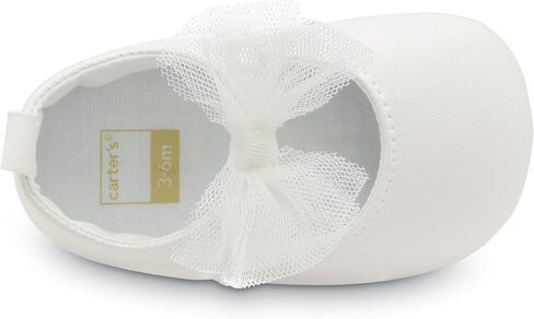 Carter's Baby & Infant Mary Jane Shoes - 6-9 Months - Ivory in Saudi Arabia
