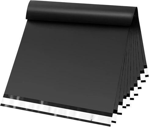 أكياس شحن بريدية من البوليستر مقاس 12 × 15.5 من فاماجيك - 100 قطعة من حقائب البريد الخضراء فائقة النعومة، مغلفات شحن ذاتية الغلق مقاومة للماء والتمزق in Saudi Arabia