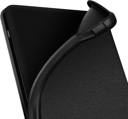 Case for 7" Kobo Libra 2 Only - Ultra Slim PU Leather Smart Cover with Auto Sleep and Wake, Premium Protective Case with Hand Strap for Kobo Libra 2 (Black) in Saudi Arabia