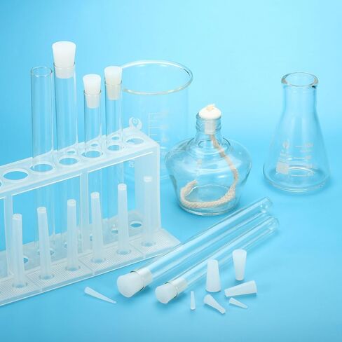 MECCANIXITY Silicone Rubber Tapered Plug 2mm to 6mm Solid White for Powder Coating, Painting, Anodizing, Plating, Sandblasting, Laboratory Use 20 Pieces in Kuwait