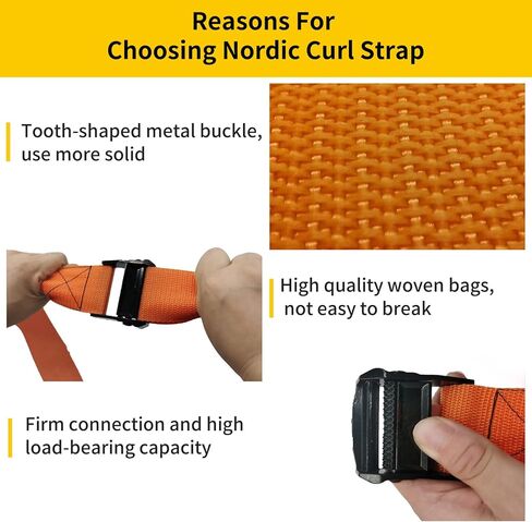 حزام تجعيد الشعر الشمالي، حزام نورديك مع وسادة للكاحل، حزام تجعيد أوتار الركبة الشمالي ثلاثي المرونة، حزام قابل للتعديل لتجعيد أوتار الركبة الشمال in Kuwait