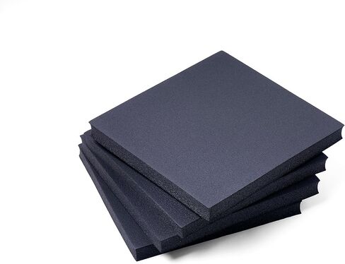 من ألواح إسفنجية عالية الكثافة من Big UGGLY، وسادات إسفنجية عازلة ذات خلايا مغلقة، أسود، 30.48 سم × 30.48 سم × 2.54 سم (4 عبوات) in Kuwait