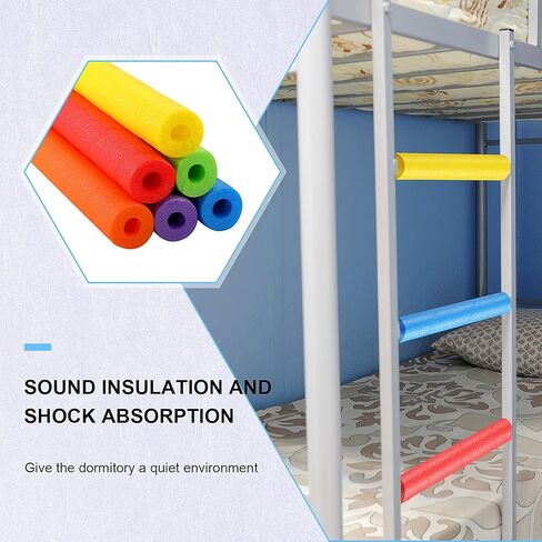 6 Pcs Swim Pool Noodles 27.5 Inch Hollow Swimming Pool Noodle Bulk Tube Pipe Wrap Insulation for Swimming Floating Craft Projects Padding Bumper(Multicolor) in Saudi Arabia