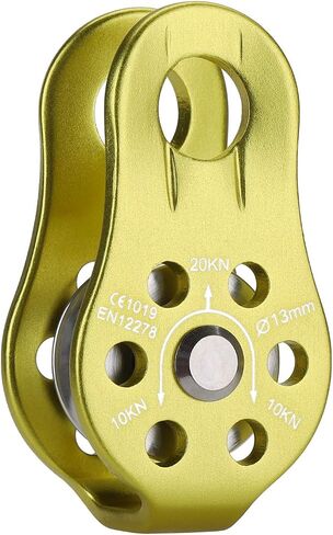 20kN Micro Pulley Climbing Pulley Aluminum Pulley in Saudi Arabia