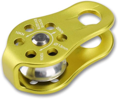 20kN Micro Pulley Climbing Pulley Aluminum Pulley in Saudi Arabia