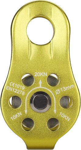 20kN Micro Pulley Climbing Pulley Aluminum Pulley in Saudi Arabia
