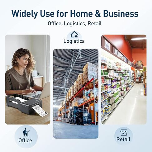 iDPRT 500 قطعة 4 × 6 ملصقات شحن، ملصق شحن مباشر حراري، ملصقات قابلة للطي بمروحة، ملصق شحن حراري لطابعة الملصقات، ملصقات لكل كومة، ملصقات فارغة للعناوين للمكتب، ملصقات لاصقة قوية in Kuwait