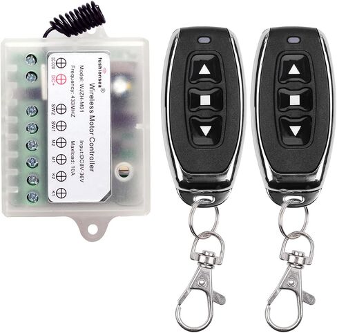 مفتاح التحكم عن بعد بمحرك DC 12V 24V 36V للأبواب التلسكوبية، والمحركات الكهربائية، والمحركات الخطية الأمامية والخلفية وما إلى ذلك (نموذج مغلق) in Saudi Arabia
