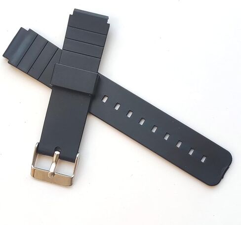 حزام ساعة من مطاط السيليكون المقاوم للماء (16 ملم) لساعة كاسيو MQ-24/MQ-58/104/76/71/98 in Kuwait