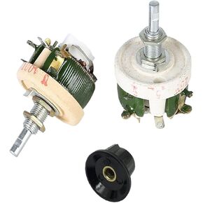 Wirewound Ceramic Potentiometer Adjustable Rheostat Resistor 25W 2R/5R/10R/20R/30R/50R/100R/150R/200R/300R/500R/1KR(150R) in Saudi Arabia