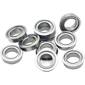 10PCS MF106ZZ 6x10x3 mm Miniature Flange Bearing ABEC-7 Flanged Ball Bearings MF106 Z ZZ in Saudi Arabia
