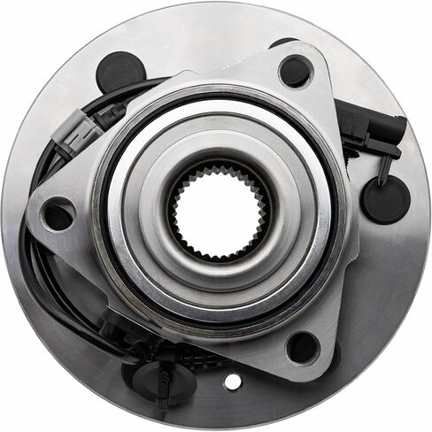 4WD Front Wheel Bearing Hubs Assembly Fit 2007-2014 Chevy Cadillac GMC Silverado Suburban 1500 Tahoe Avalanche Sierra 1500 Yukon XL Escalade ESV EXT, 6 Lugs w/ABS, Pair Hubs, Replaces 515096 in Saudi Arabia