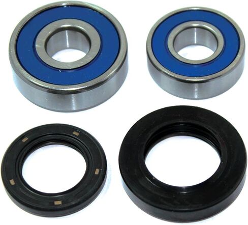Rear Wheel Ball Bearings & Seals Kit Compatible with Yamaha Dt125 Dt-125 Dt175 Dt-175 1974-1981 in Saudi Arabia