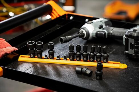 مجموعة مقابس GEARWRENCH 12 قطعة 1/4 بوصة محرك 6 نقاط قياسية عالمية ذات تأثير متري | 84905 in Kuwait