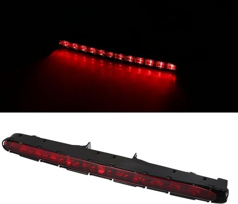 X AUTOHAUX High Level Third Rear Brake Stop Light A2118201556 for Mercedes-Benz E 320 4Matic Base 3.2L V6 - Gas 2004 Red in Saudi Arabia