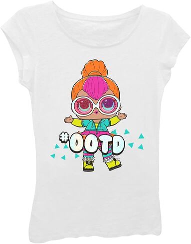 L.O.L. Surprise! Girls' Big Glee Rocker, Cosplay Club Neon Q.t. Short Sleeve T-Shirt in Saudi Arabia