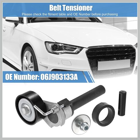 Accessory Drive Belt Tensioner Assembly for Audi A3 2.0L 2008-2013 for Audi Q3 2.0L 2015-2018 No.06J903133A Replacement Car Parts in Saudi Arabia