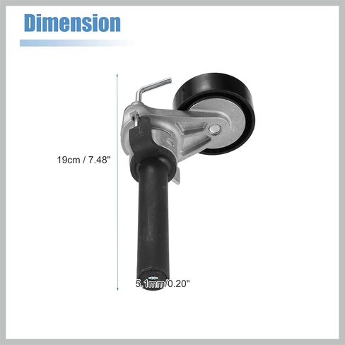 Accessory Drive Belt Tensioner Assembly for Audi A3 2.0L 2008-2013 for Audi Q3 2.0L 2015-2018 No.06J903133A Replacement Car Parts in Saudi Arabia