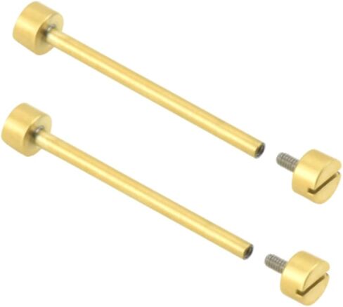 Ewatchparts 2-26mm Replacement Tube & Screw Pin Compatible With Invicta Watch Band Strap Lug Yellow Gold in Saudi Arabia